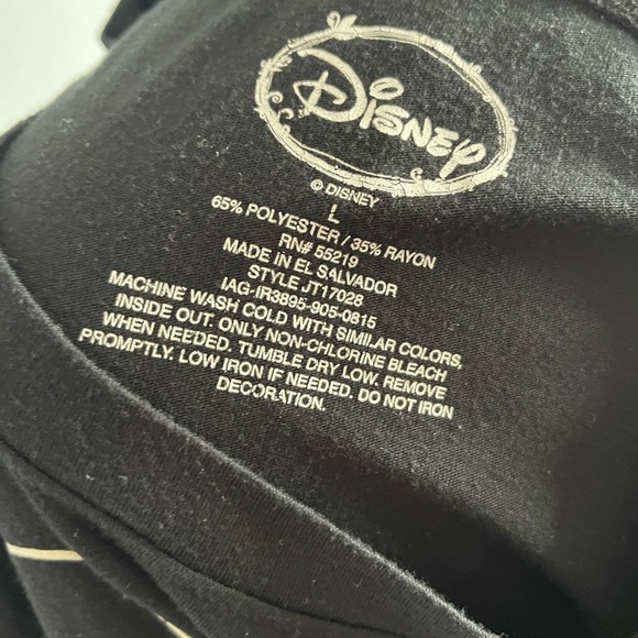 GLOW IN THE DARK Mickey Skeleton Tshirt - Picture 3 of 3